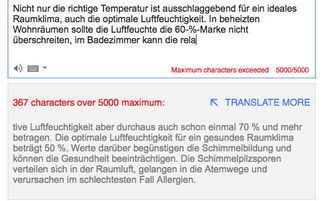 谷歌翻譯服務限制調整為5000字符上限