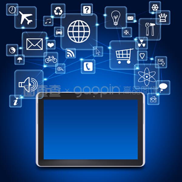 平板電腦、應用程式圖示與計算機網絡應用軟件的融合與影響